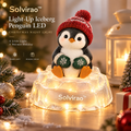 Solvirao™ Light-Up Iceberg Penguin LED Christmas Night Light
